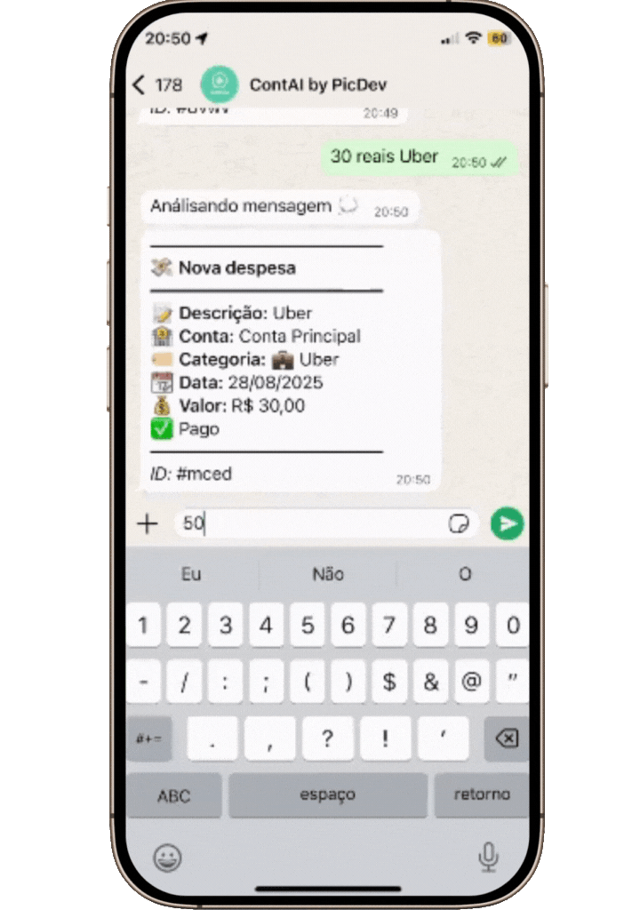 Usando o ContAI